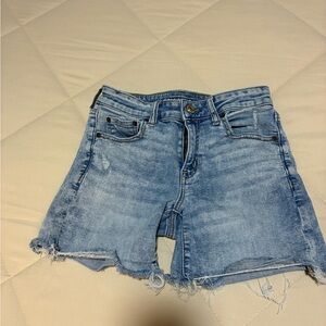American Eagle Outfitters Light Blue Jean Shorts